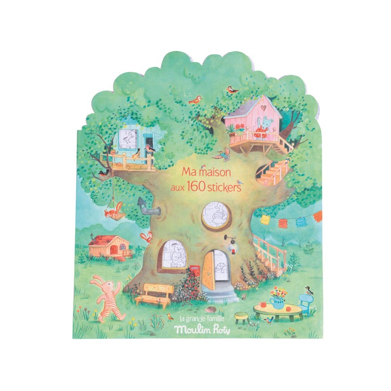 Moulin Roty La Grande Famille Sticker Book (20 Pages) - Image 1